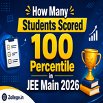How Many Students Scored 100 Percentile in JEE Main 2026