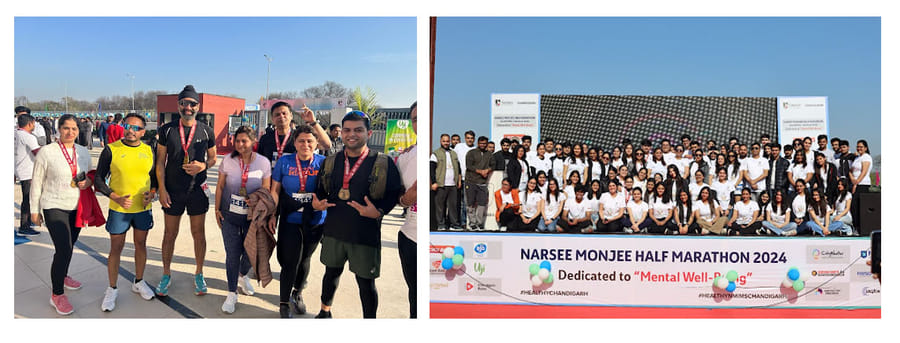 SVKM&rsquo;s NMIMS Chandigarh Successfully concludes the Second Edition of Narsee Monjee Half Marathon 2024