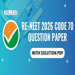 RE NEET 2026 Code 70 Question Paper with Solution PDF