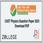 CUET Physics Question Paper 2023 Download PDF