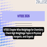 VITEEE Chapter Wise Weightage for Chemistry