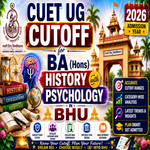 CUET UG Cutoff for BA History with Psychology in BHU