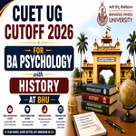 CUET UG Cutoff 2026 for BA Psychology with History at BHU