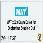 MAT 2023 Exam Dates for September Session Out