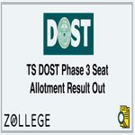 TS DOST Phase 3 Seat Allotment Result Out