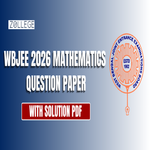 WBJEE 2026 Mathematics Question Paper With Solutions PDF