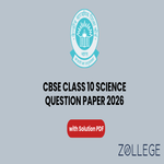 CBSE Class 10 Science Question Paper 2026 with Solutions PDF