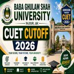 Baba Ghulam Shah University CUET Cutoff 2026