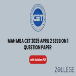 MAH MBA CET 2025 April 2 Session 1 Question Paper With Solutions PDF