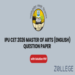 IPU CET 2026 Master of Arts in English Question Paper with Solution PDF