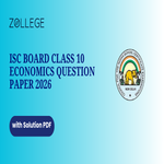 ICSE Board Class 10 Economics 2026 Question Paper with Solutions PDF