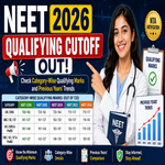 NEET Qualifying Cutoff 2026 Out