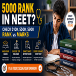 5000 Rank in NEET Marks