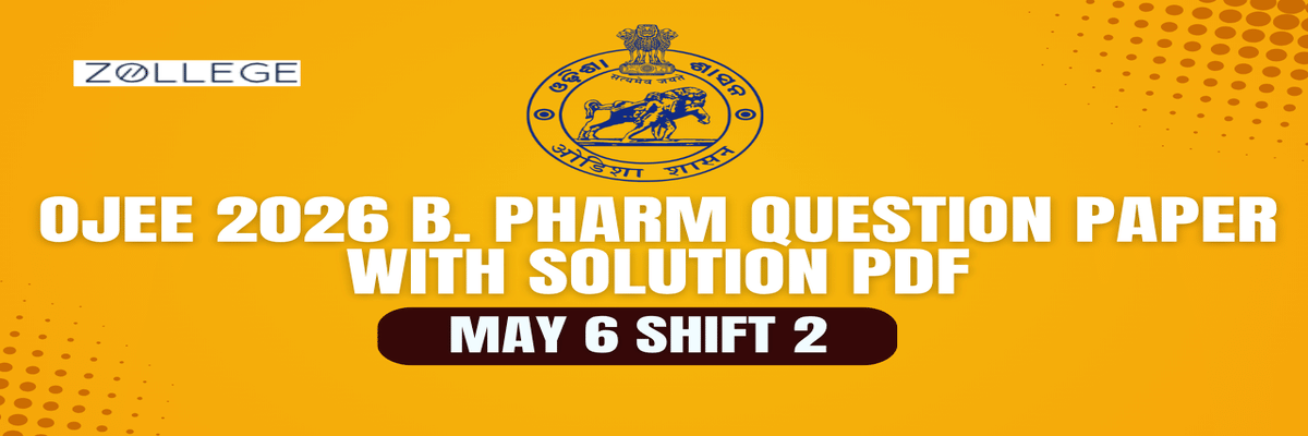 OJEE 2026 May 6 Shift 2 B. Pharm 2026 Question Paper with Solution PDF