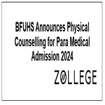 BFUHS Announces Physical Counselling for Para Medical Admission 2024