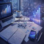 Expected MHT CET 2026 Marks vs Percentile