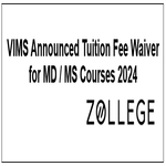 VIMS Announced Tuition Fee Waiver for Para Medical Courses 2024