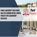 Parul University Welcomes Former Malta PM Dr Joseph Muscat for Leadership Dialogue
