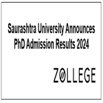 Saurashtra University Announces PhD Admission Results 2024