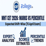 Expected Shift Wise MHT CET 2026 Marks vs Percentile for 15 April Exam