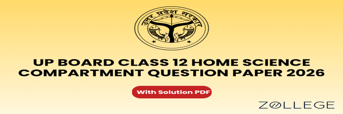 UP Board Class 12 Home Science Compartment Question Paper 2026 with Solutions