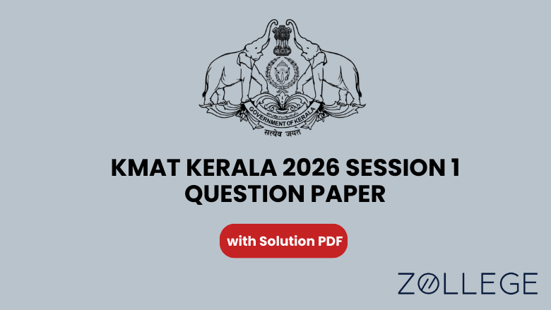 KMAT Kerala 2026 Session 1 Question Paper PDF