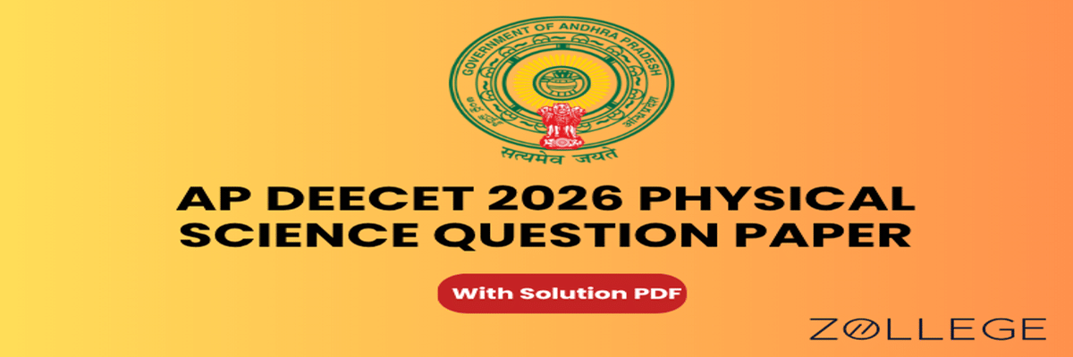 AP DEECET 2026 Physical Science Question Paper with Solution PDF