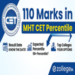 110 Marks in MHT CET Percentile