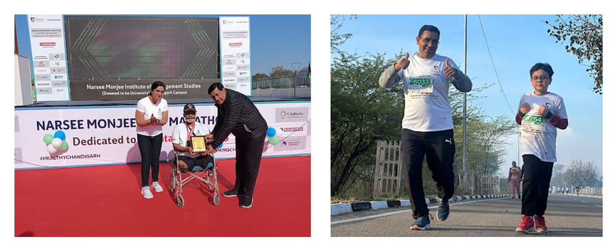 SVKM&rsquo;s NMIMS Chandigarh Successfully concludes the Second Edition of Narsee Monjee Half Marathon 2024