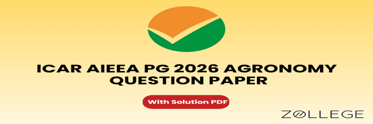 ICAR AIEEA PG 2026 Agronomy Question Paper with Solution PDF