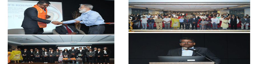NMIMS Bengaluru 108th Lawyers Round Table with Mr. J. Sai Deepak