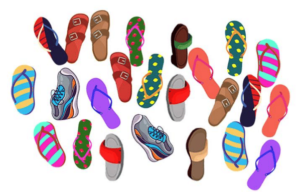 footwear items