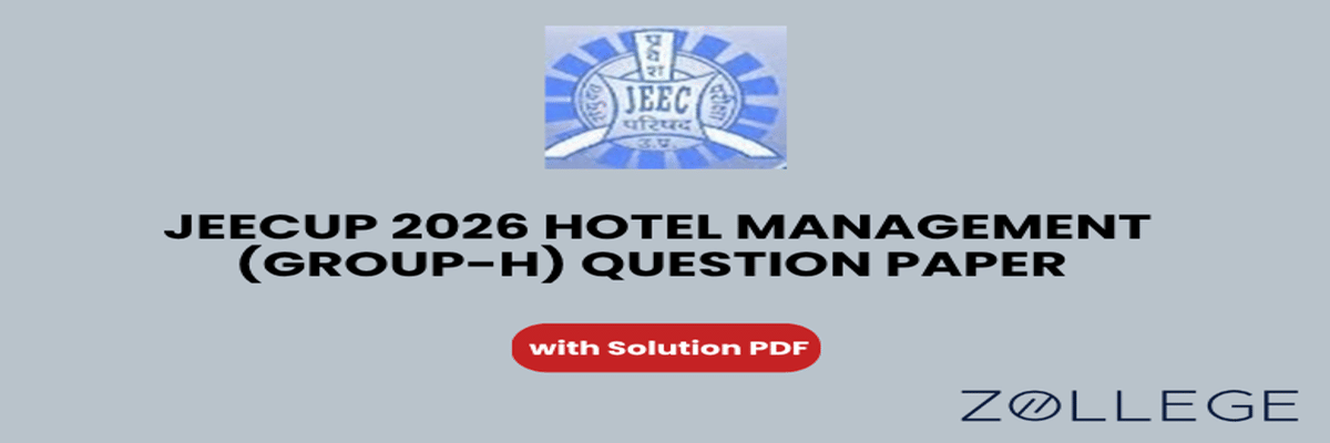JEECUP 2026 Group H Hotel Management Question Paper with Solutions PDF