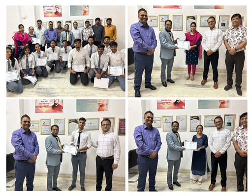 UEM Jaipur Students Are Awarded Rajasthan Government's Board Of Apprenticeship Training Award