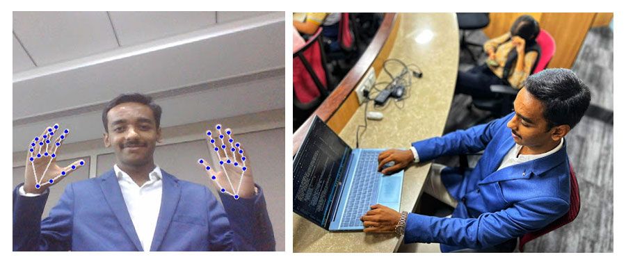 STME Student Recognized for Ground-breaking Hand Gesture Recognition ML Model