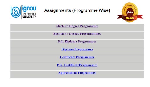ignou programms