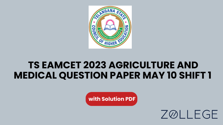 TS EAMCET 2023 May 10 Shift-1