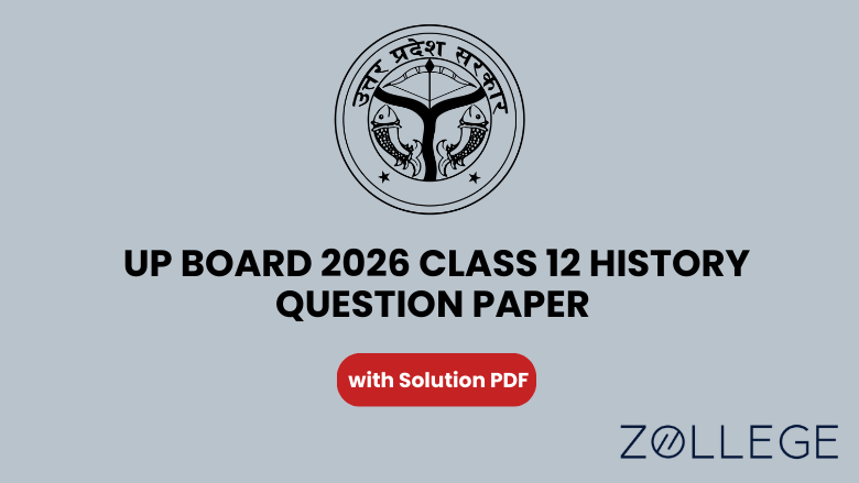 UP Board Class 12 History 2026 Question Paper with Solution PDF