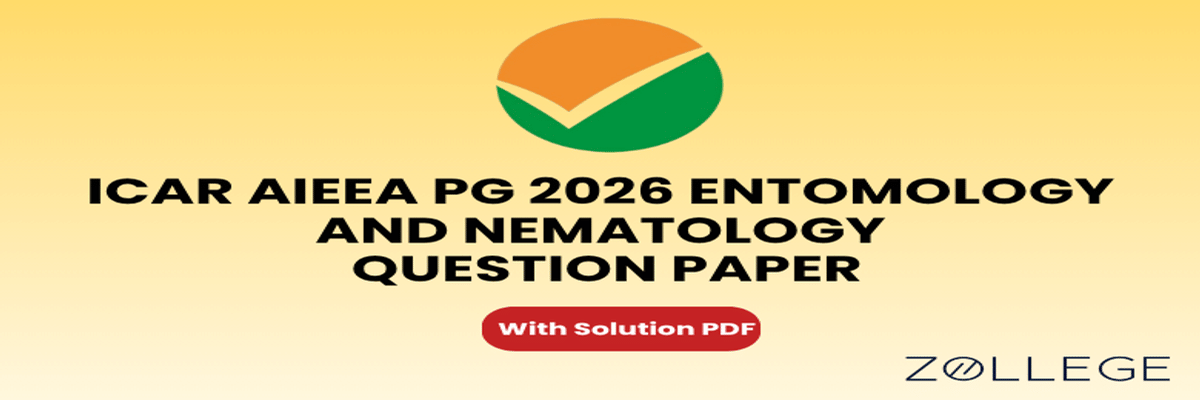 ICAR AIEEA PG 2026 Entomology and Nematology Question Paper with Solution PDF