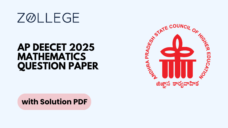 AP DEECET 2025 Mathematics Question Paper with Solution PDF