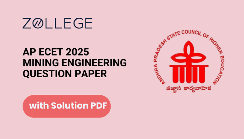 AP ECET 2025 Mining Engineering Question Paper with Solutions