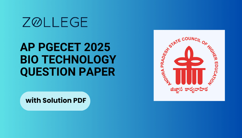 AP PGECET 2025 Bio Technology Question Paper with Solutions