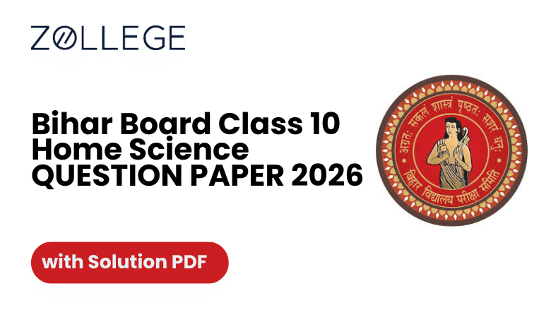 Bihar Board Class 10 Home Science Question Paper 2026 with Solutions