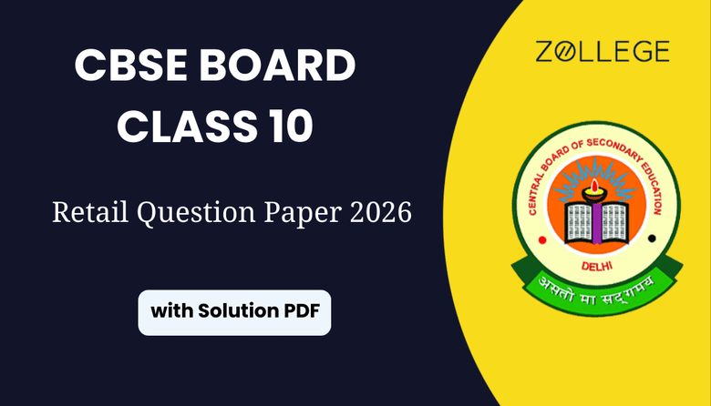 CBSE Board Class 10 Retail Question Paper 2026 with Solution Pdf