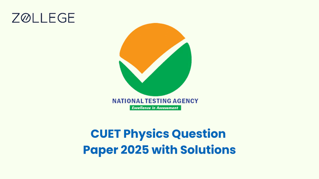 CUET Physics Question Paper 2025 with Solutions