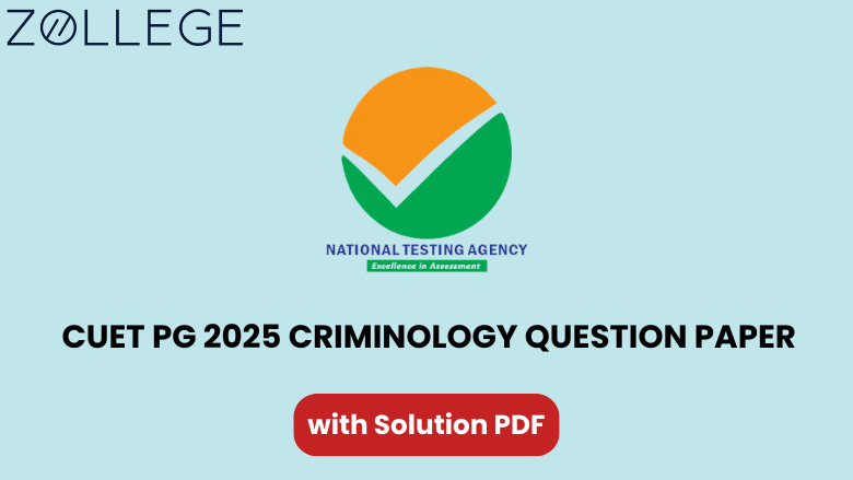CUET PG 2025 Criminology Question Paper