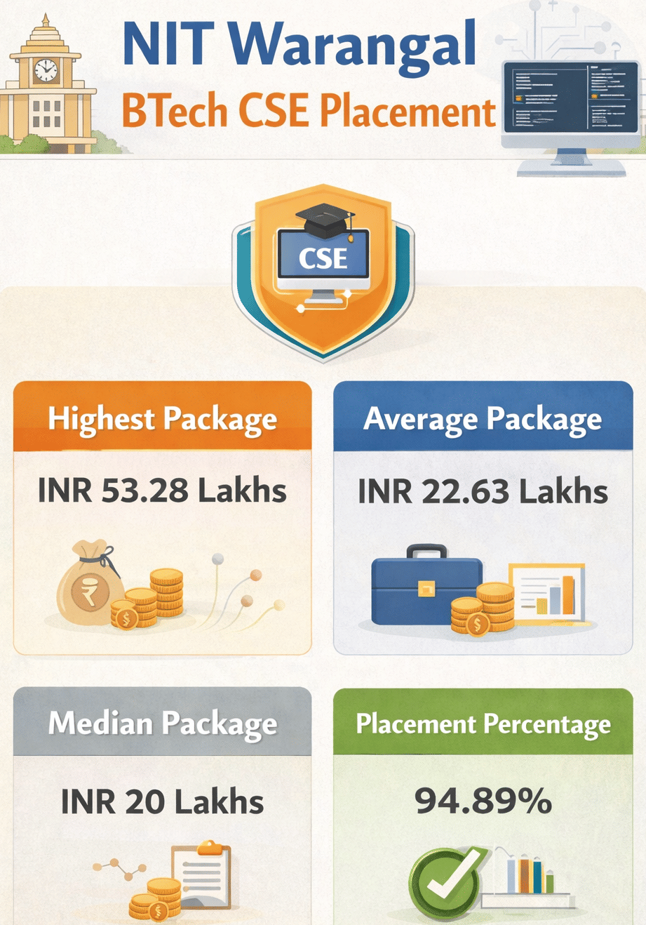 NIT Warangal BTech CSE Placement