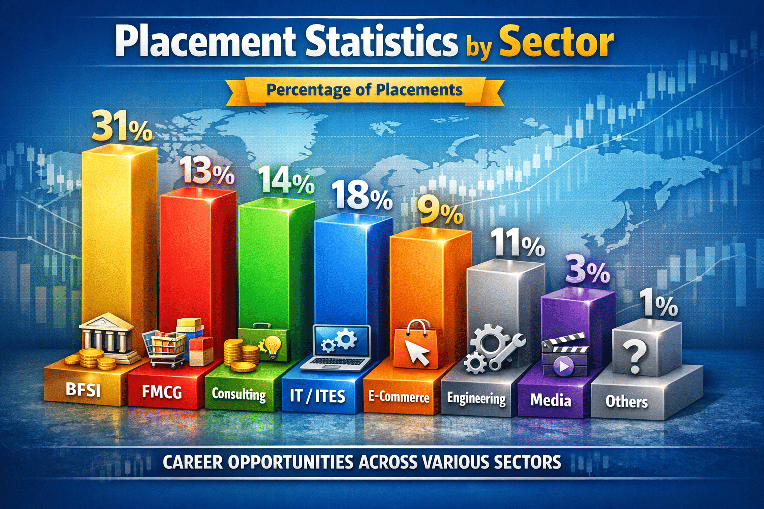 MIBM Pune Sector Wise placement 2025