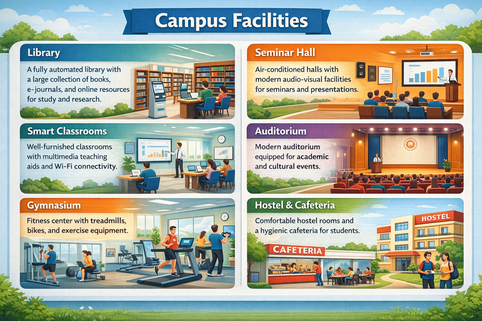 Haridwar University Facilities
