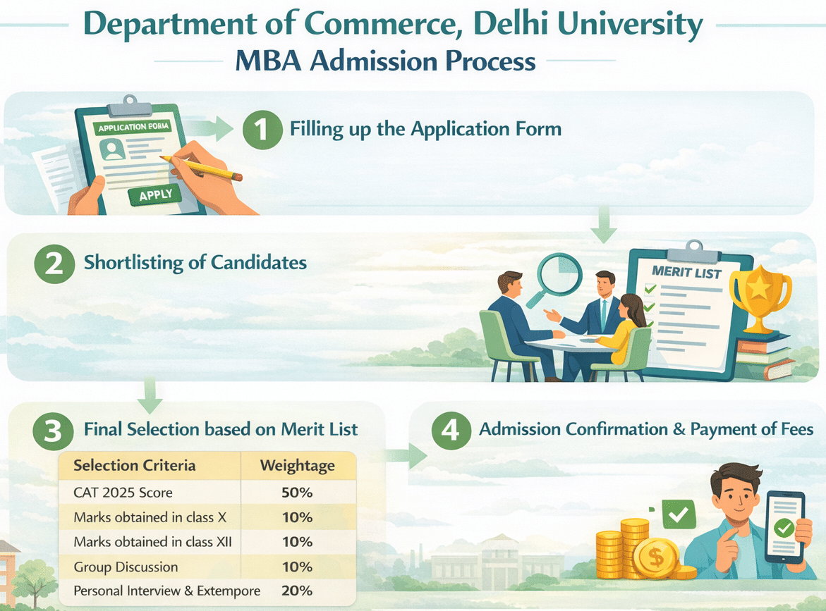 Department of Commerce Delhi University MBA Admission